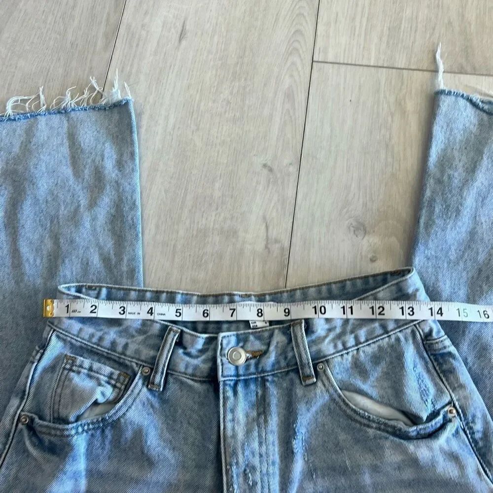 Thatssofetch women’s distressed jeans size 6 - Picture 6 of 10